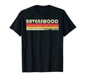 Ravenswood Wv West Virginia Funny City T-Shirt - Minimalist Print Unisex - T-Shirt, Sweatshirt, Hoodie