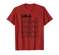 Lula 2022 President Brazil Typography T-Shirt - Unique Graphic Men Women - T-Shirt, Sweatshirt, Hoodie