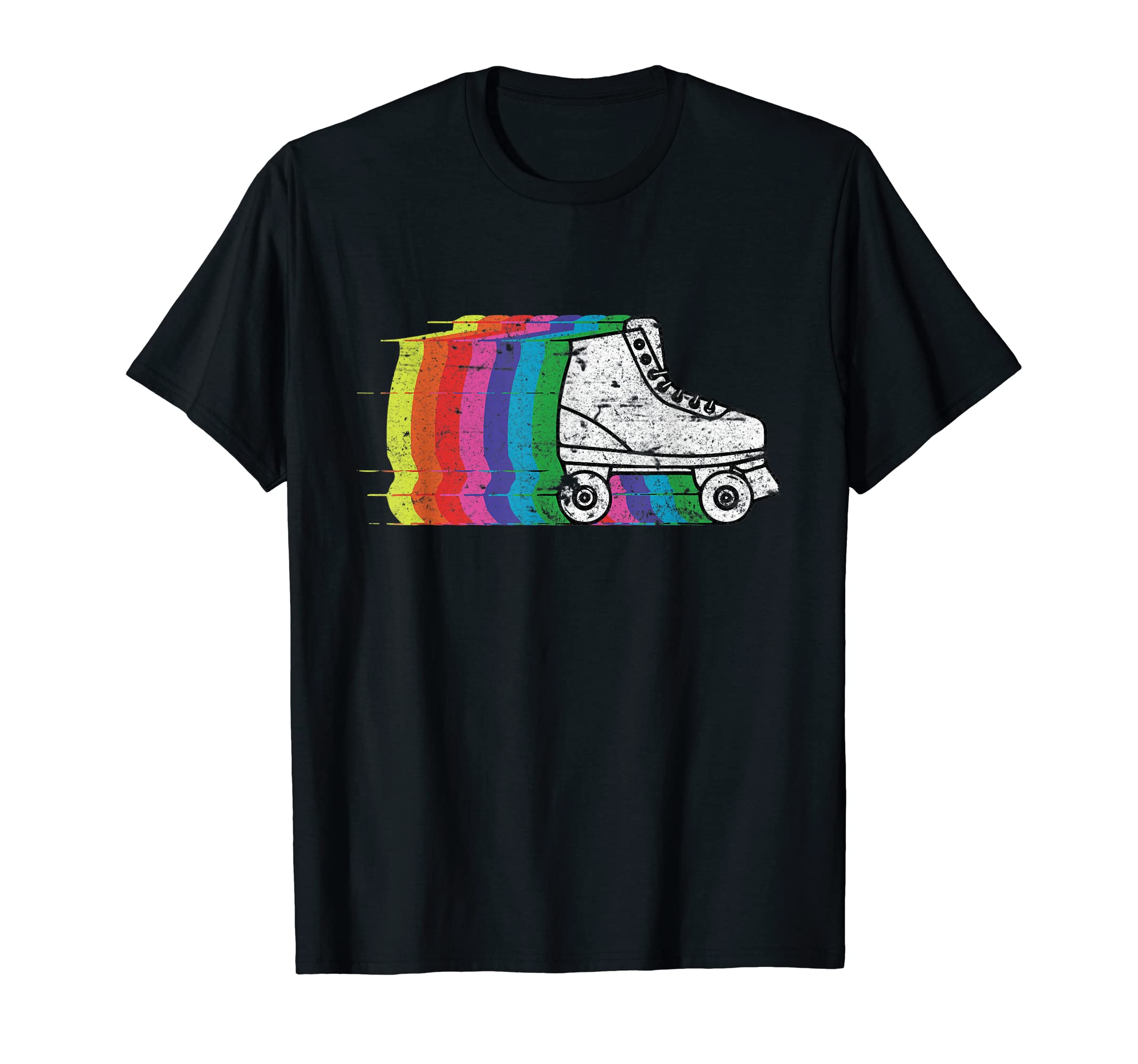 Roller Skate Skating 70S Gift T-Shirt - Fun Novelty Design for Adults - T-Shirt, Sweatshirt, Hoodie