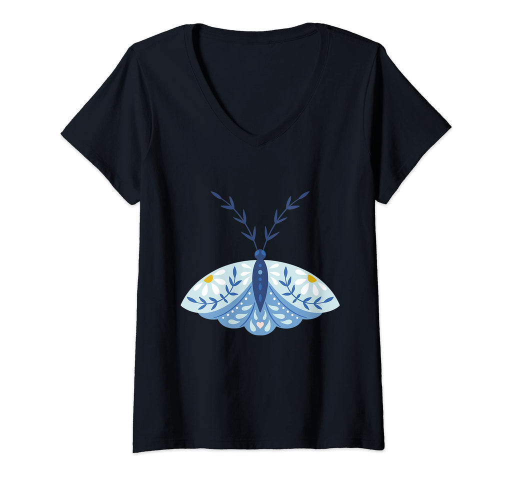 Womens Crafty Moth Goth Horror Antisocial T-Shirt - Graphic Print Unisex - T-Shirt, Sweatshirt, Hoodie