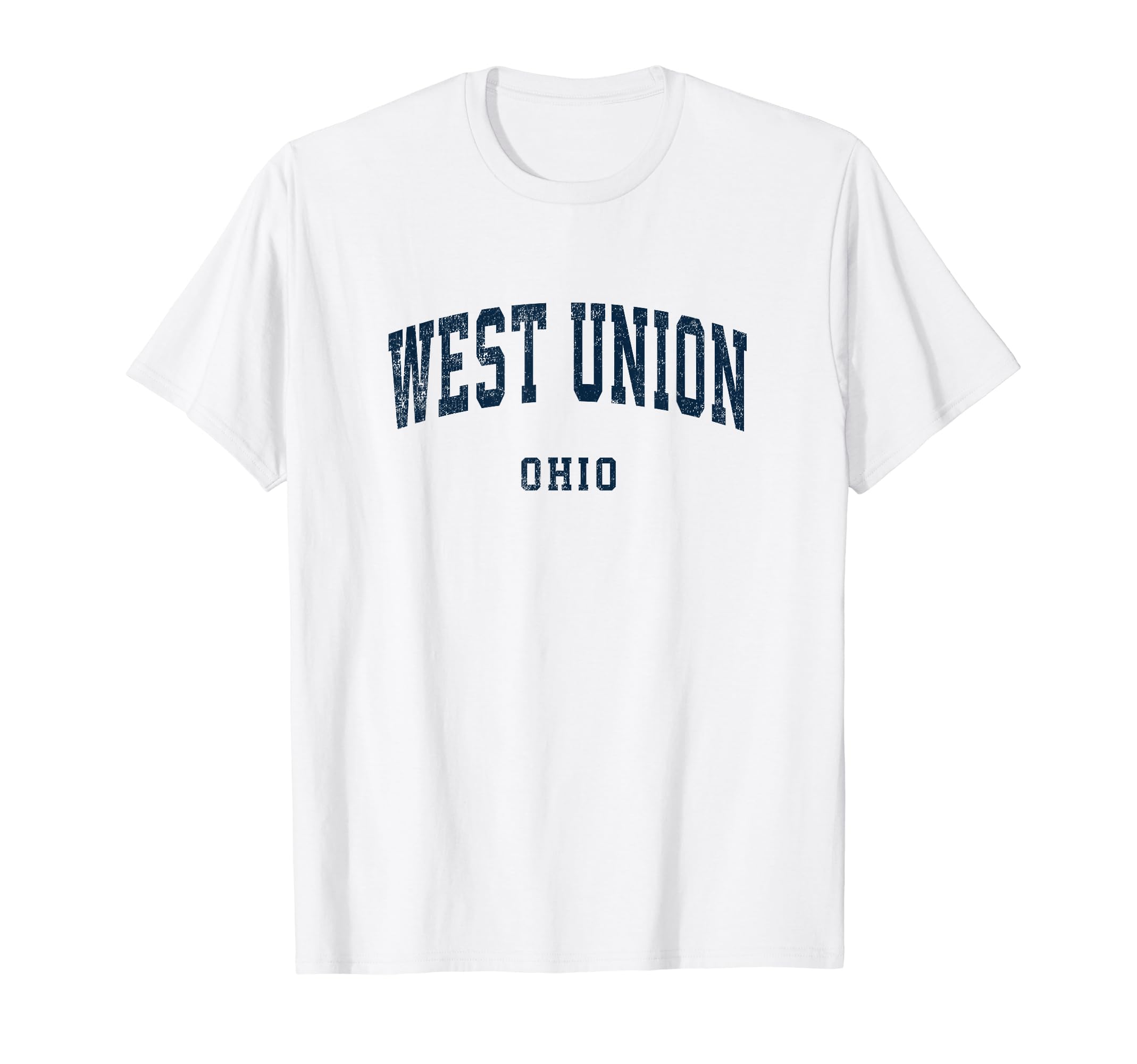 West Union Ohio Oh Athletic Sports T-Shirt - Casual Everyday Wear Men Women - T-Shirt, Sweatshirt, Hoodie