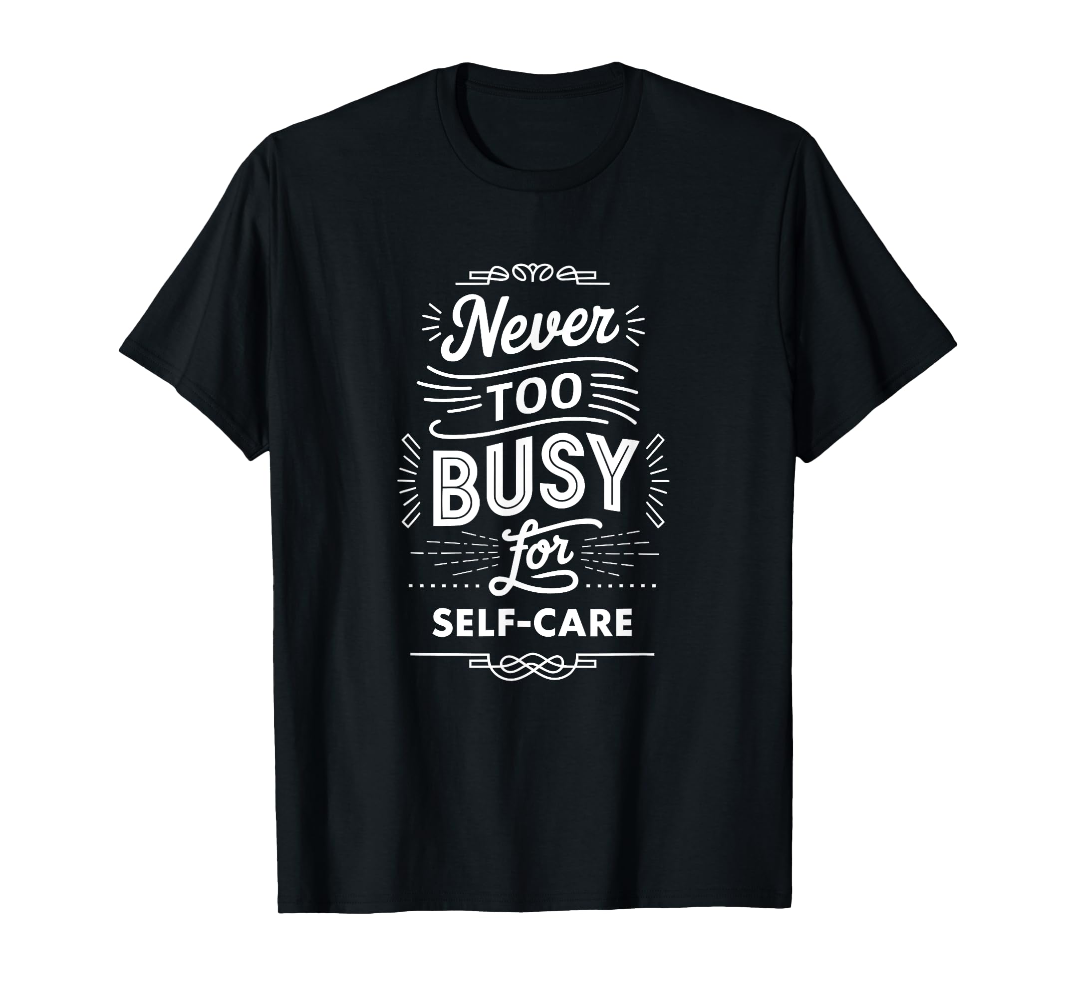 Mindful Living Self Care Matters T-Shirt - Custom Art Print Men Women - T-Shirt, Sweatshirt, Hoodie