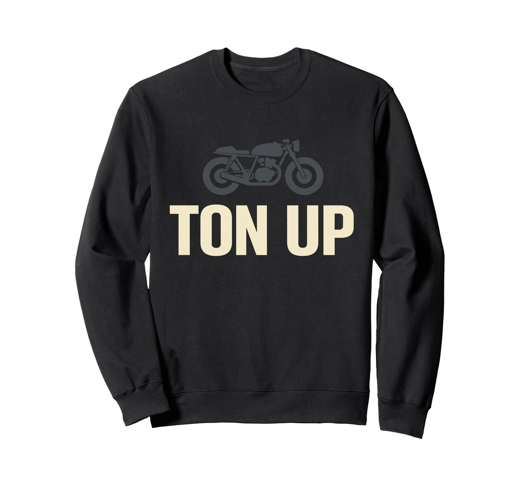 Cafe Racer Motorcycle Cafe Racer Sweatshirt - Minimalist Print Men Women - T-Shirt, Sweatshirt, Hoodie