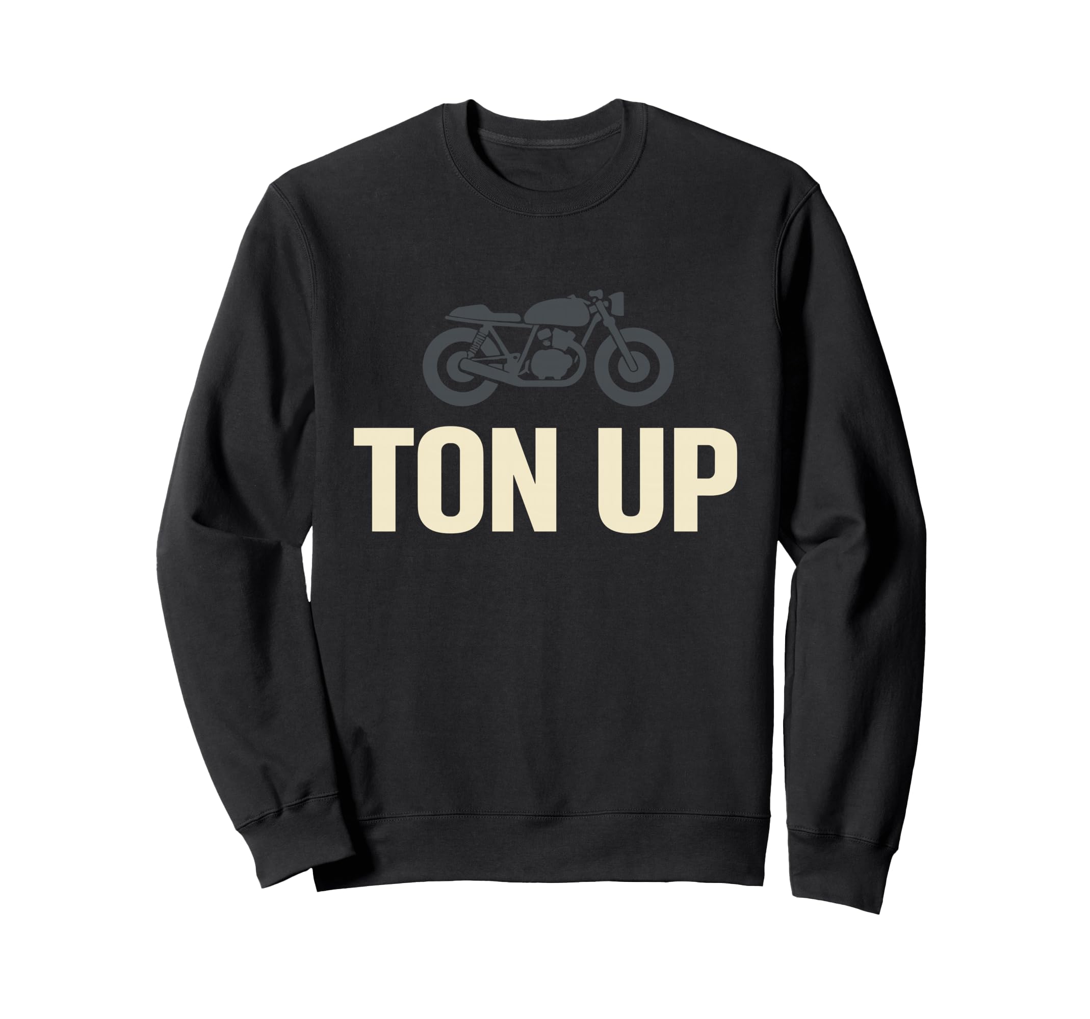 Cafe Racer Motorcycle Cafe Racer Sweatshirt - Minimalist Print Men Women - T-Shirt, Sweatshirt, Hoodie