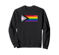Love Pride Progress Paint Rainbow Sweatshirt - Streetwear Style for Adults - T-Shirt, Sweatshirt, Hoodie