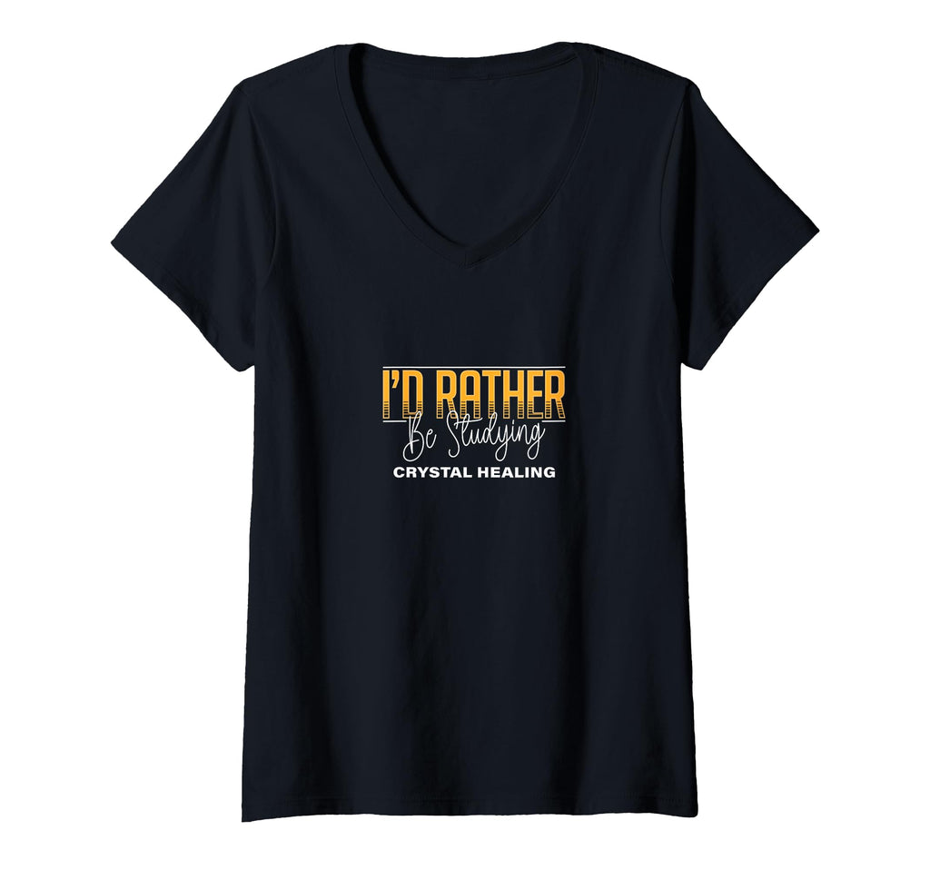 Womens Crystal Healing Spiritual T-Shirt - Fun Novelty Design for Adults - T-Shirt, Sweatshirt, Hoodie