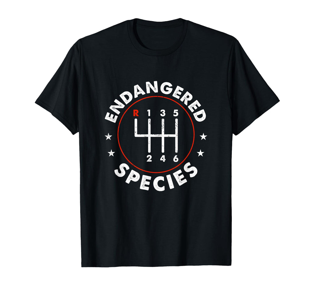 Endangered Species Manual Gearbox 6 T-Shirt - Fun Novelty Design Men Women - T-Shirt, Sweatshirt, Hoodie