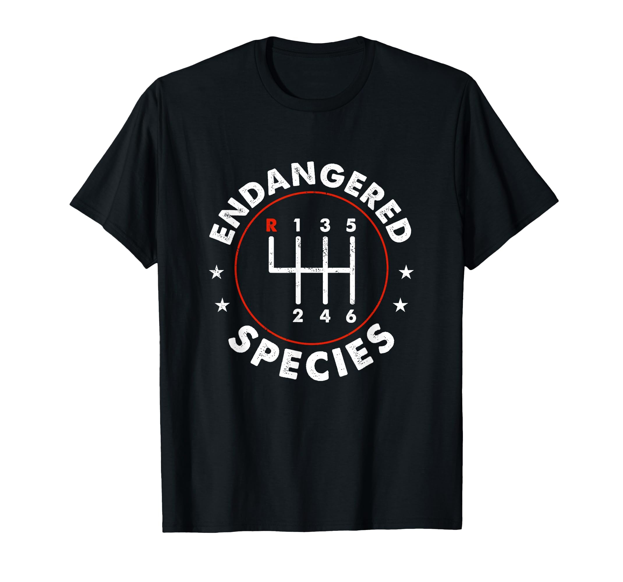Endangered Species Manual Gearbox 6 T-Shirt - Fun Novelty Design Men Women - T-Shirt, Sweatshirt, Hoodie