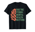Mental Health Awareness Ribbon Items Hoodie - Novelty Apparel Men Women - T-Shirt, Sweatshirt, Hoodie