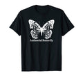 Antisocial Butterfly T-Shirt - Graphic Print Unisex - T-Shirt, Sweatshirt, Hoodie