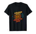 Louder Than Cassette Tape 80S Neon T-Shirt - Graphic Print for Adults - T-Shirt, Sweatshirt, Hoodie
