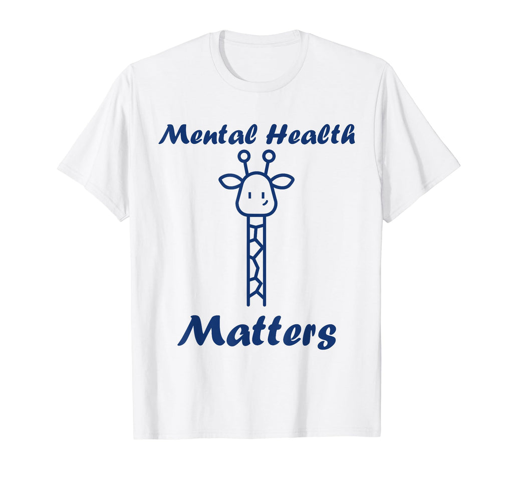 Animal Brain Illness Girafe Mental Health T-Shirt - Novelty Apparel Unisex - T-Shirt, Sweatshirt, Hoodie