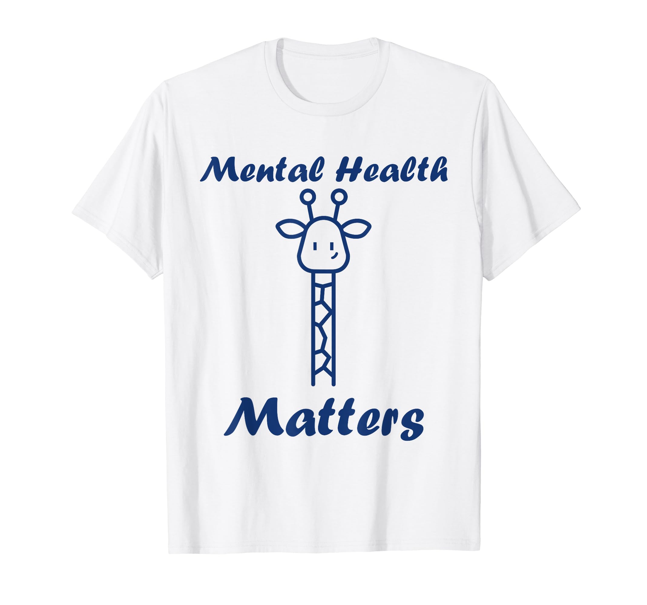 Animal Brain Illness Girafe Mental Health T-Shirt - Novelty Apparel Unisex - T-Shirt, Sweatshirt, Hoodie