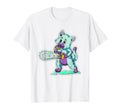 Scary Animal Synthwave Vaporwave T-Shirt - Casual Everyday Wear for Adults - T-Shirt, Sweatshirt, Hoodie