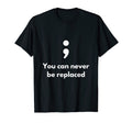 Its Okay Not To Be Okay Semicolon Mental T-Shirt - Trendy Graphic Unisex - T-Shirt, Sweatshirt, Hoodie