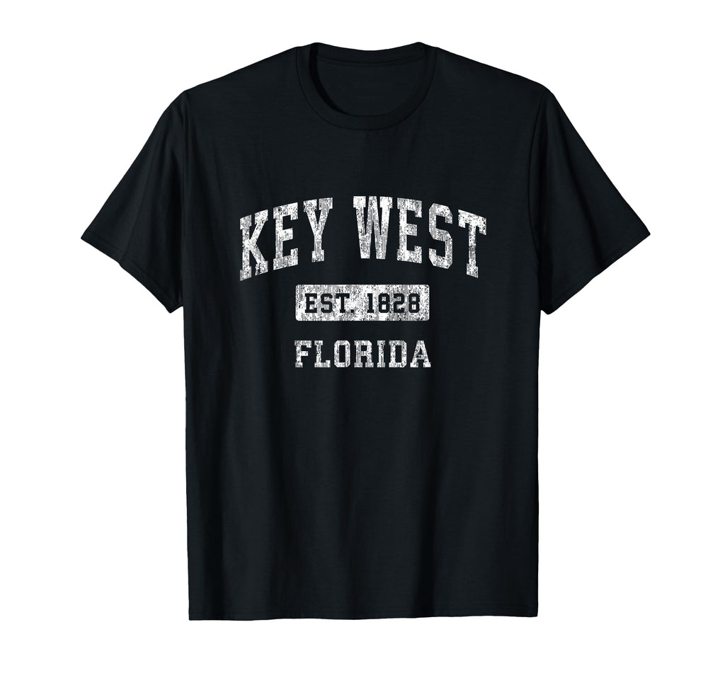 Key West Florida Fl Established T-Shirt - Minimalist Print for Adults - T-Shirt, Sweatshirt, Hoodie