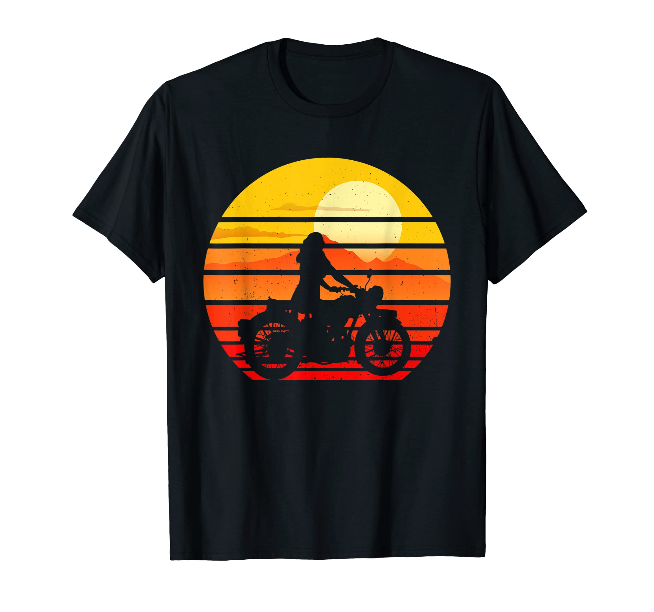 Motorcycle Riding Bike Motorbike Old T-Shirt - Streetwear Style for Adults - T-Shirt, Sweatshirt, Hoodie