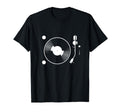 Vinyl Album Record Player Silhouette T-Shirt - Aesthetic Graphic Unisex - T-Shirt, Sweatshirt, Hoodie