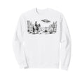 Horse Lover Ufo Western Cowboy Sweatshirt - Fun Novelty Design Men Women - T-Shirt, Sweatshirt, Hoodie