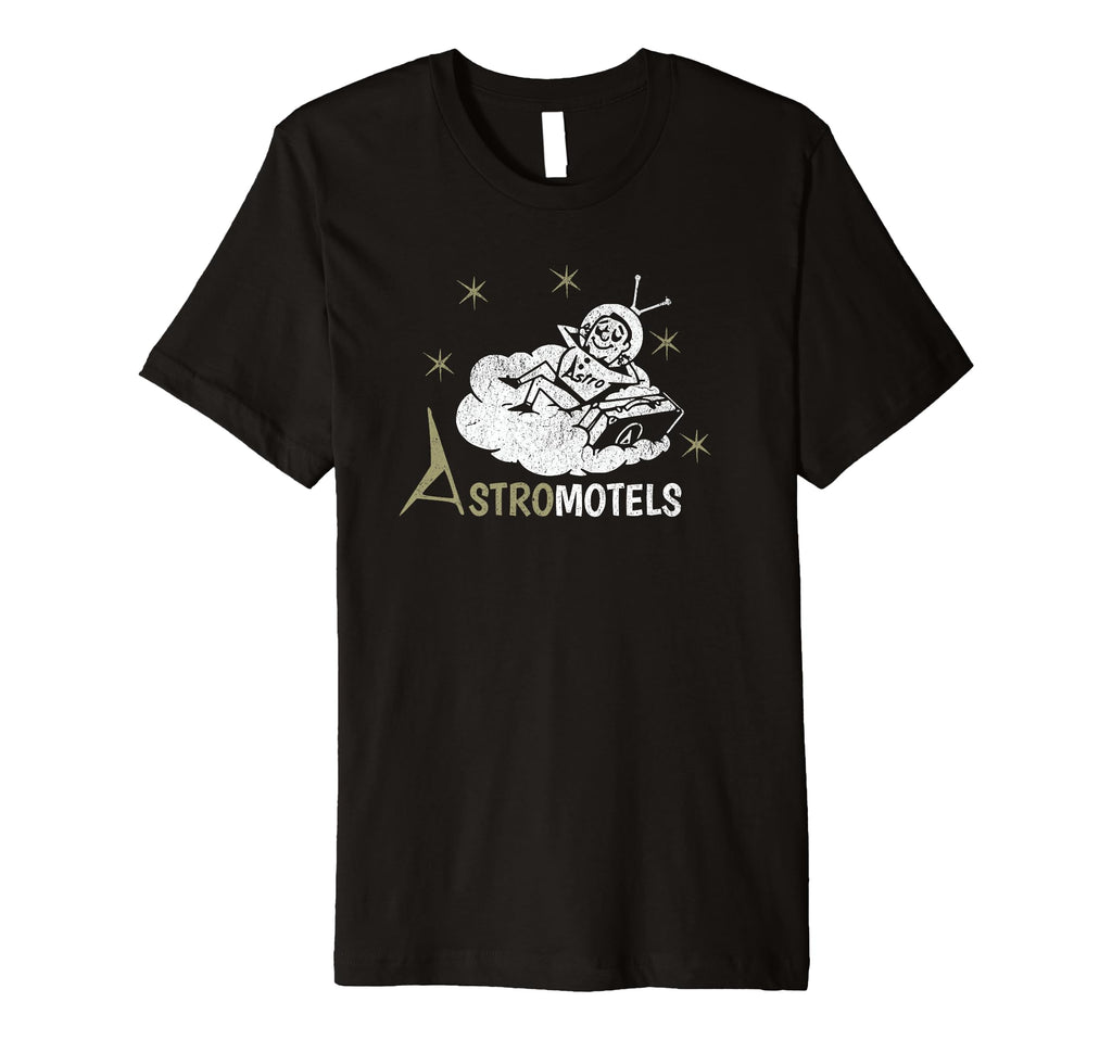 Hotel Matchbook Astro Motels 50S T-Shirt - Fun Novelty Design for Adults - T-Shirt, Sweatshirt, Hoodie