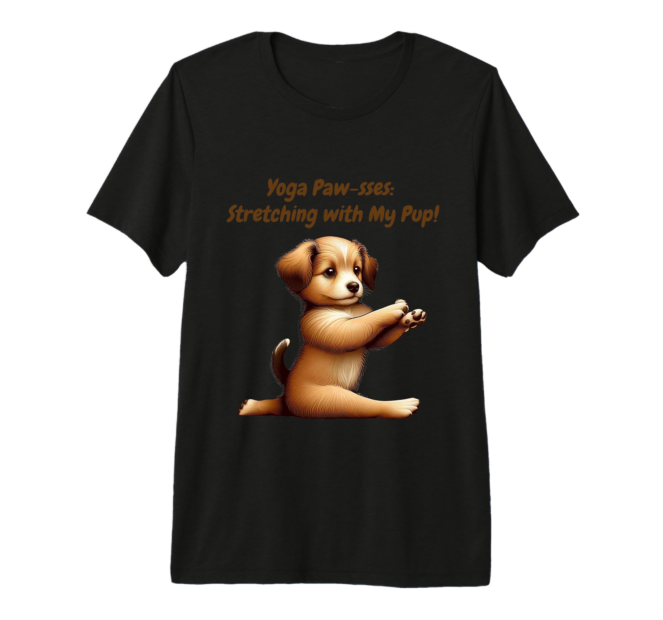 Funny Paws And Reflect Adorable Puppy T-Shirt - Trendy Graphic Men Women - T-Shirt, Sweatshirt, Hoodie
