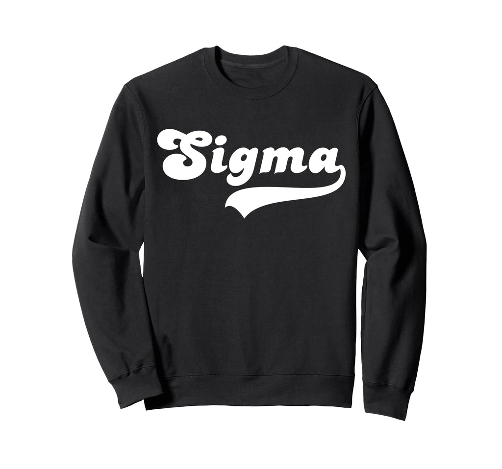 Sigma Vibes Minimal Viral Trend Y2K Sweatshirt - Graphic Print for Adults - T-Shirt, Sweatshirt, Hoodie