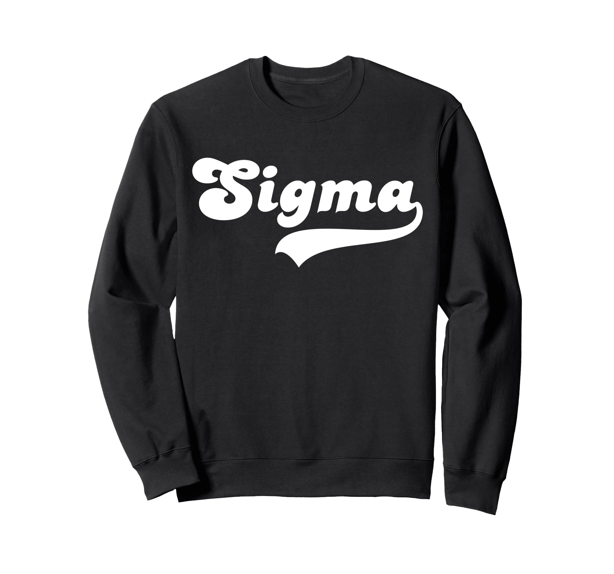 Sigma Vibes Minimal Viral Trend Y2K Sweatshirt - Graphic Print for Adults - T-Shirt, Sweatshirt, Hoodie
