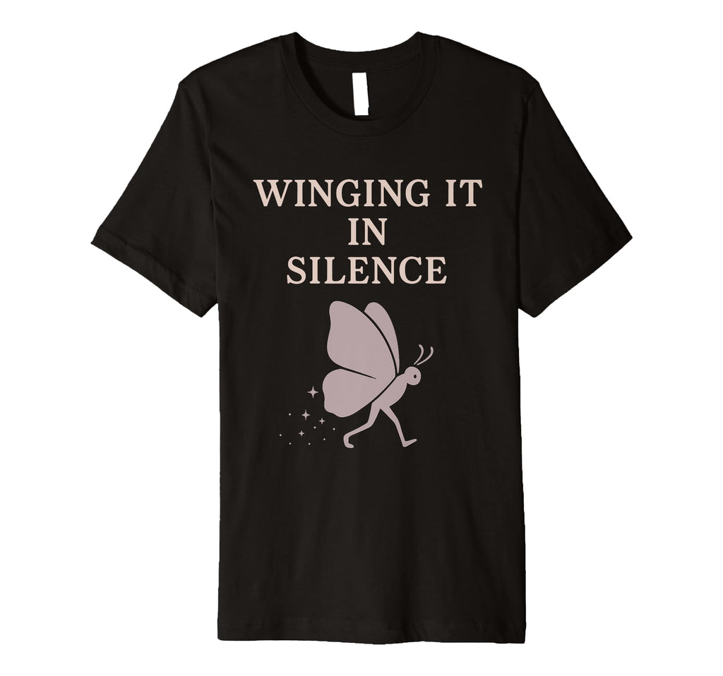 Anti Social Butterfly Introvert T-Shirt - Fun Novelty Design Men Women - T-Shirt, Sweatshirt, Hoodie