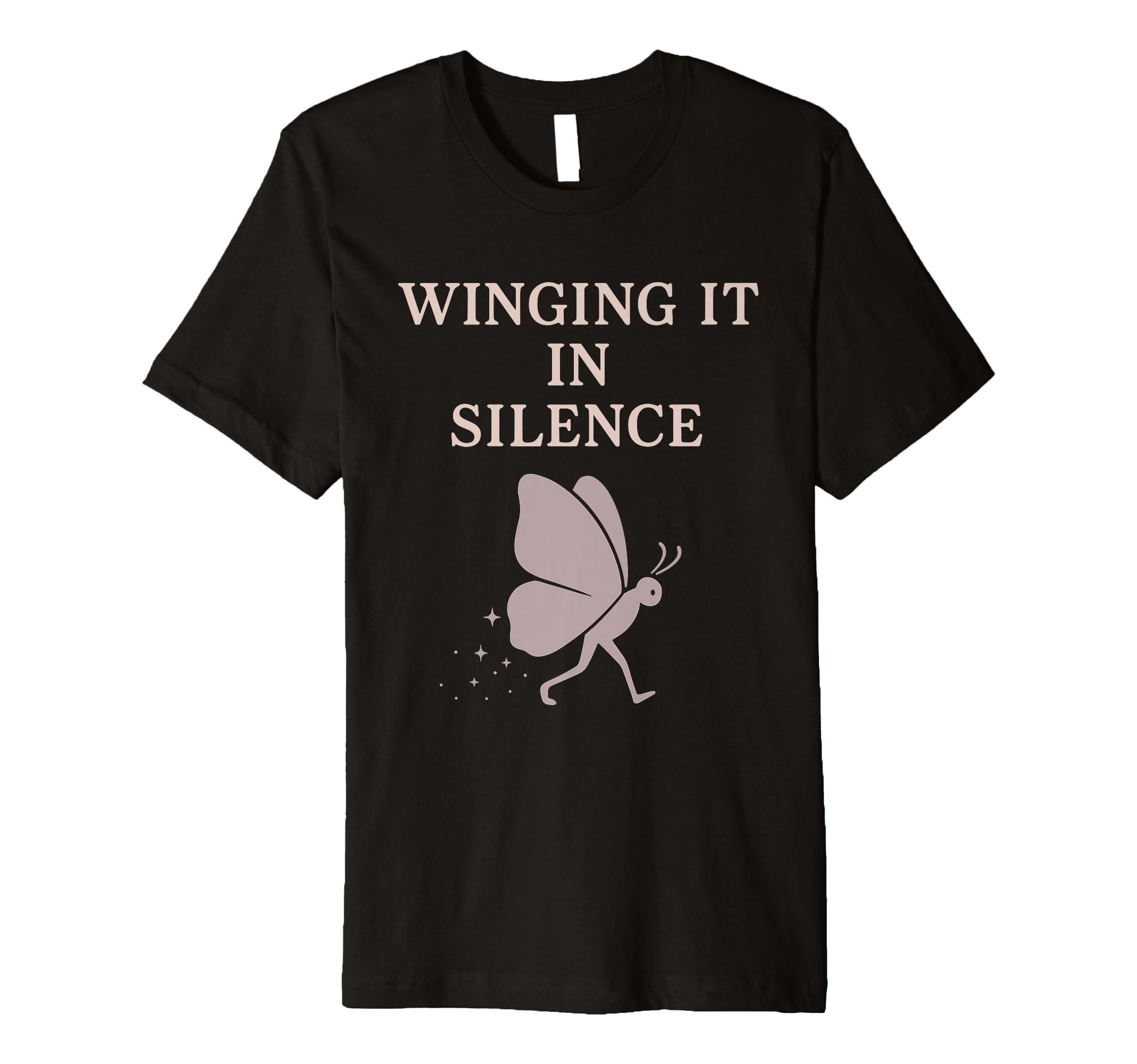 Anti Social Butterfly Introvert T-Shirt - Fun Novelty Design Men Women - T-Shirt, Sweatshirt, Hoodie
