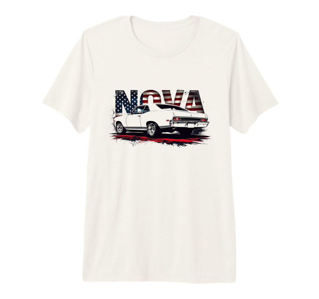 Old School 1969 69 Nova Ss American T-Shirt - Graphic Print for Adults - T-Shirt, Sweatshirt, Hoodie