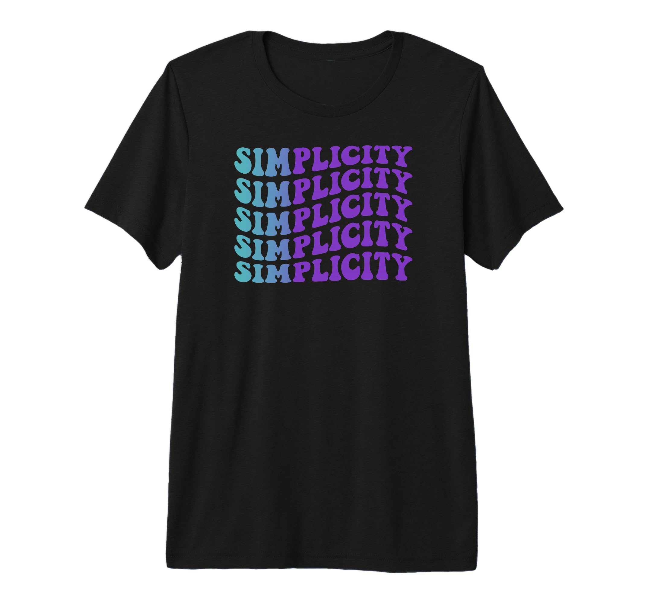 Simplicity Self Care Tri Blend T-Shirt - Casual Everyday Wear Unisex - T-Shirt, Sweatshirt, Hoodie