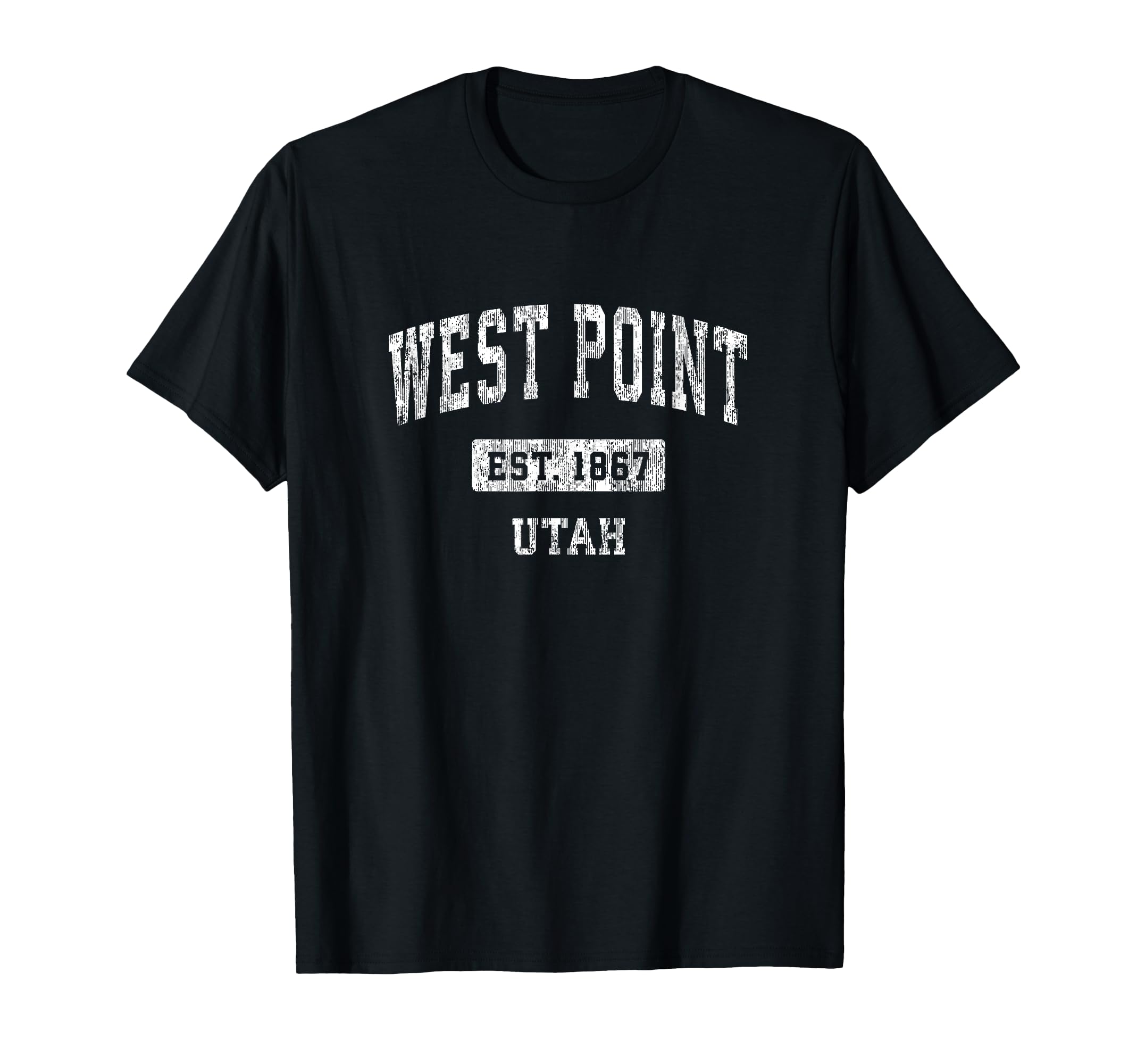 West Point Utah Ut Sports Established T-Shirt - Fun Novelty Design Unisex - T-Shirt, Sweatshirt, Hoodie