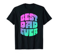 Best Dad Ever Seventies Typography Old T-Shirt - Trendy Graphic for Adults - T-Shirt, Sweatshirt, Hoodie
