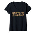 Womens Professional Overthinker V T-Shirt - Casual Everyday Wear Men Women - T-Shirt, Sweatshirt, Hoodie