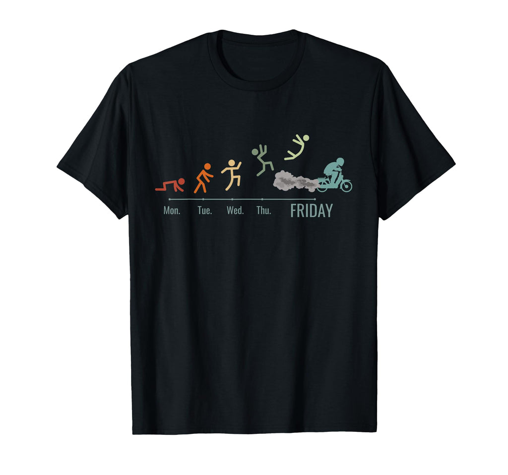 Moped Bike Mofas Moped Weekend T-Shirt - Minimalist Print for Adults - T-Shirt, Sweatshirt, Hoodie