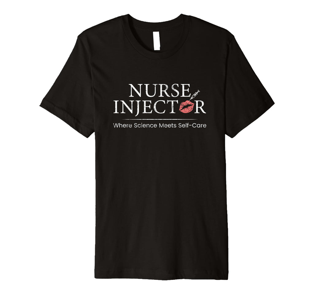 Nurse Injector Science Meets Self T-Shirt - Minimalist Print for Adults - T-Shirt, Sweatshirt, Hoodie
