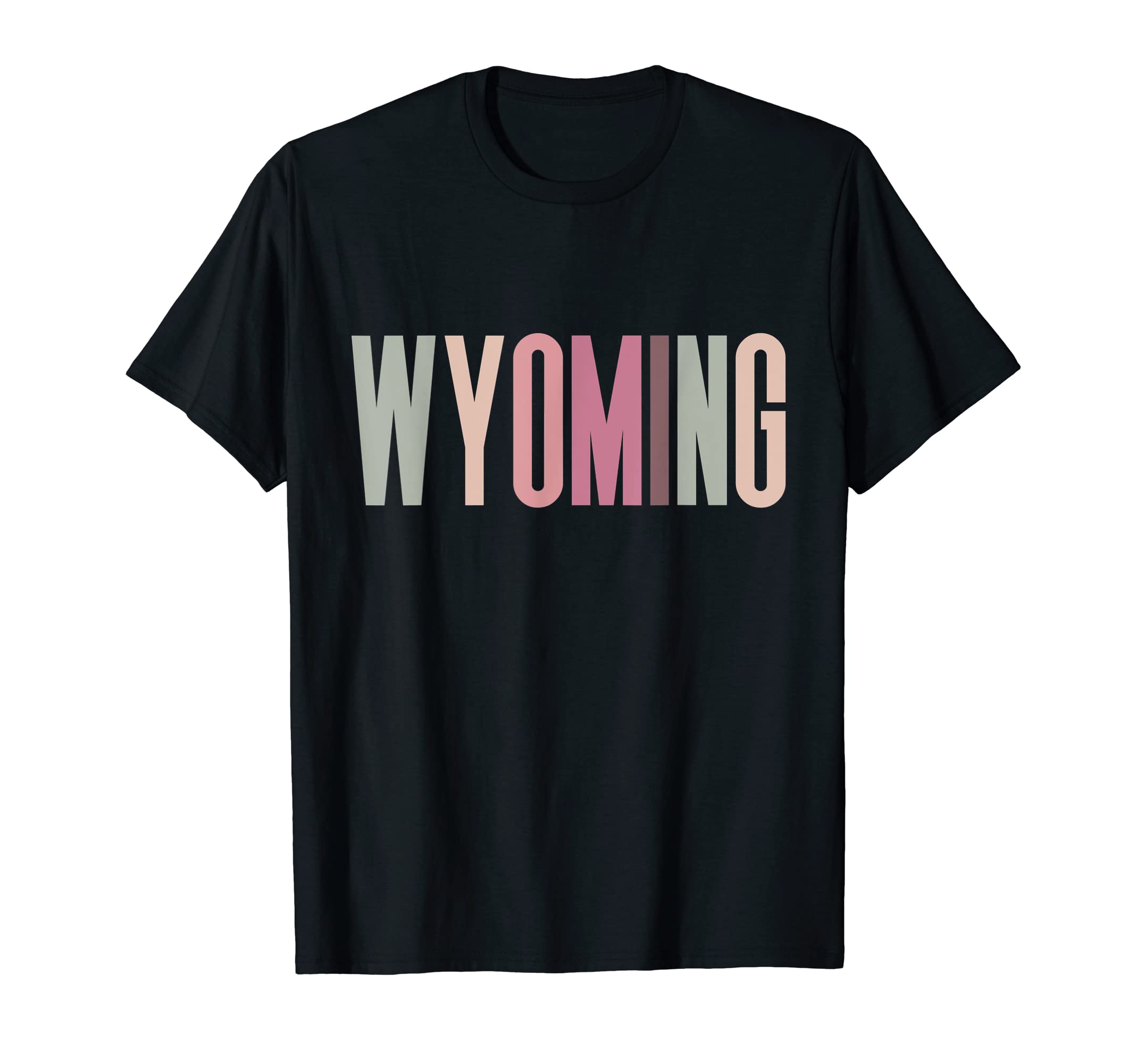 Wyoming Home State Us West Vacation T-Shirt - Custom Art Print Unisex - T-Shirt, Sweatshirt, Hoodie