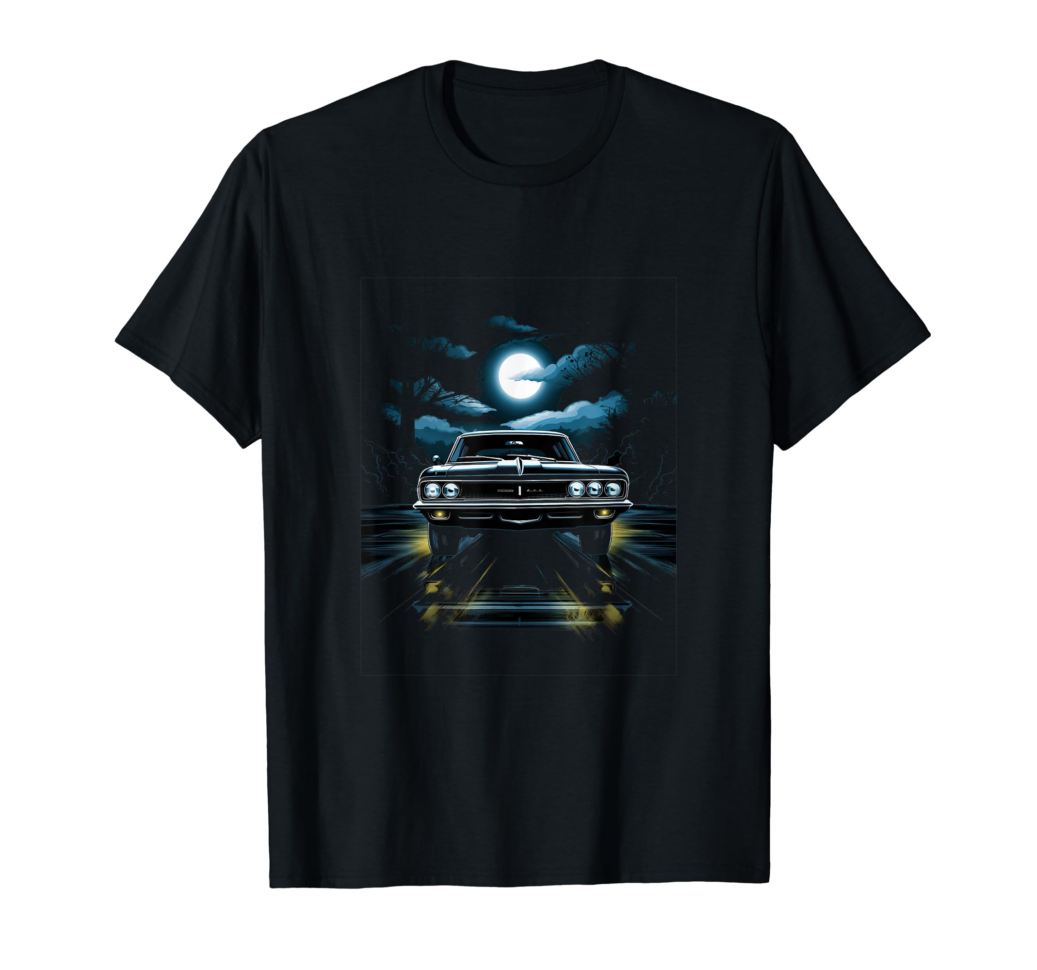 Muscle Car Car T-Shirt - Graphic Print for Adults - T-Shirt, Sweatshirt, Hoodie