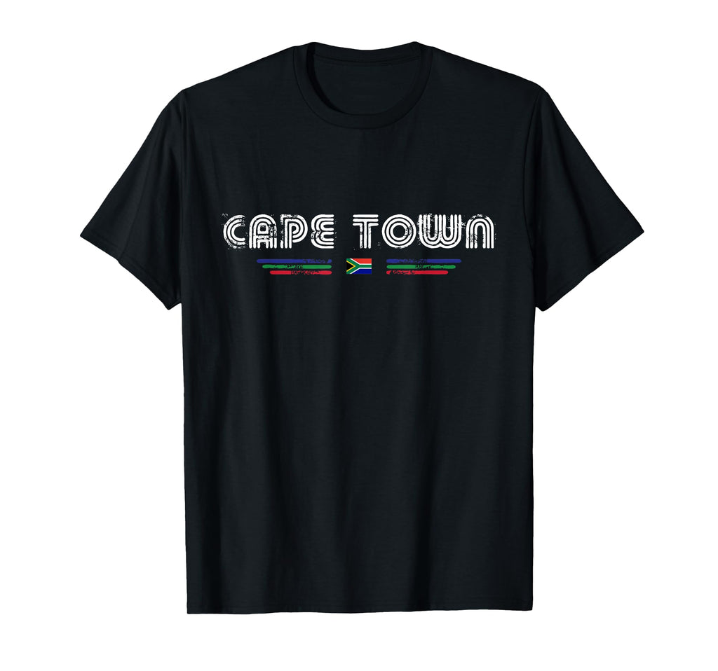 Cape Town South Africa 70S 80S Type T-Shirt - Graphic Print for Adults - T-Shirt, Sweatshirt, Hoodie