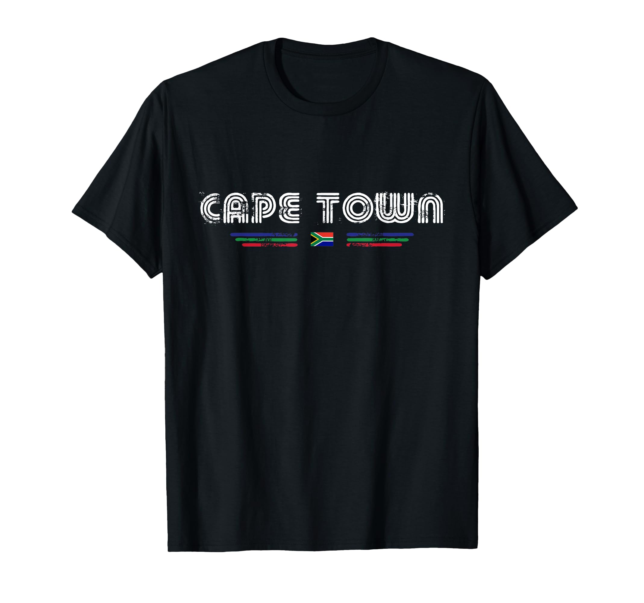 Cape Town South Africa 70S 80S Type T-Shirt - Graphic Print for Adults - T-Shirt, Sweatshirt, Hoodie