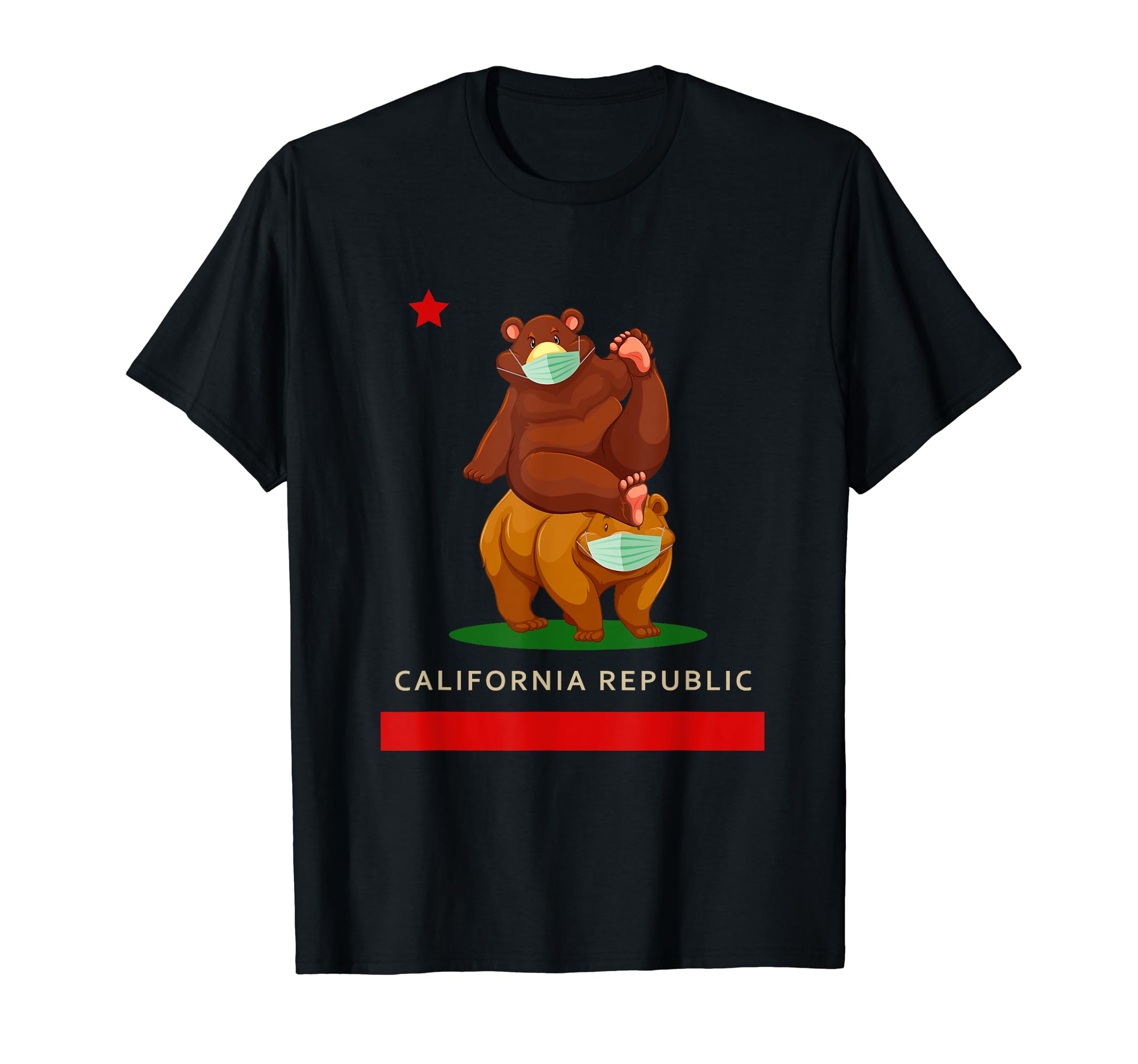 Love Ca Republic West Coast Cali Bear T-Shirt - Minimalist Print Men Women - T-Shirt, Sweatshirt, Hoodie