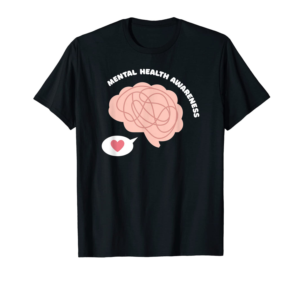 Mental Health Awareness Fight Stigma T-Shirt - Minimalist Print Unisex - T-Shirt, Sweatshirt, Hoodie