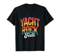 Yacht Rock Feels Music Typography T-Shirt - Trendy Graphic for Adults - T-Shirt, Sweatshirt, Hoodie