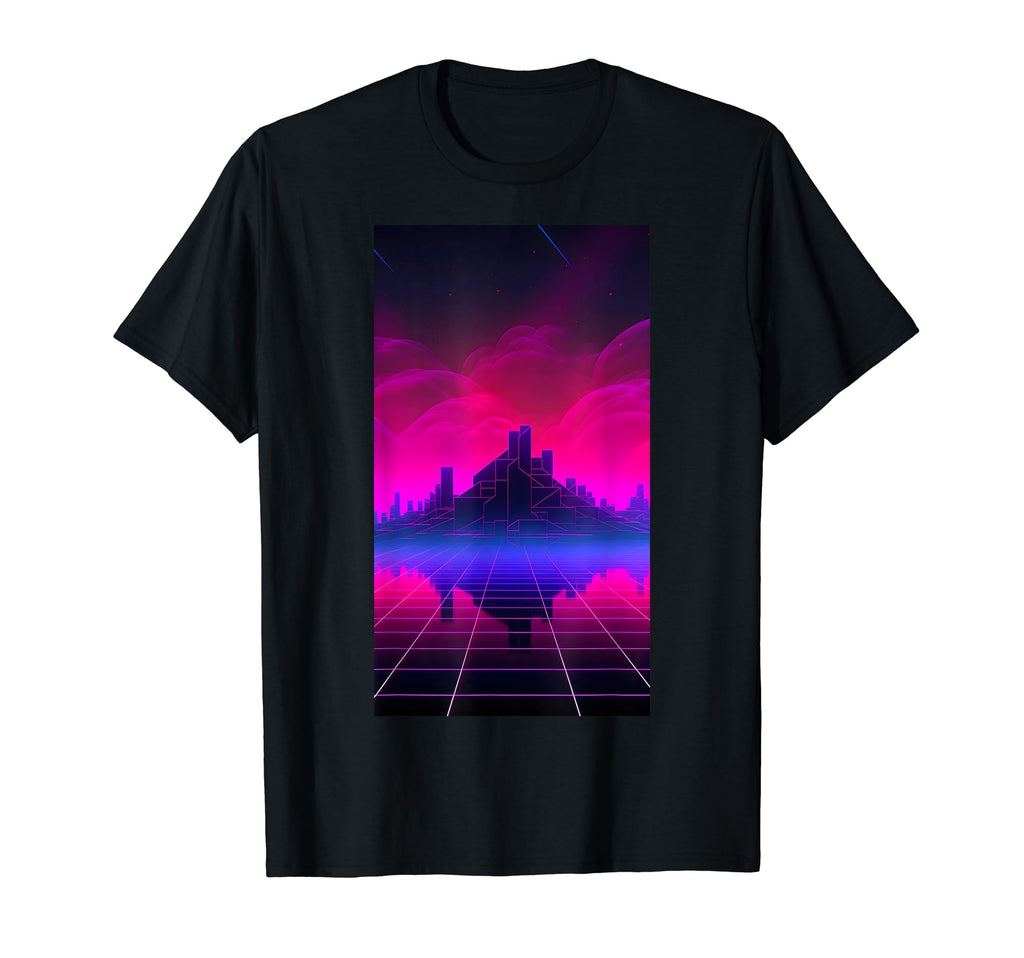 Retrowave 80S Vaporwave Synthwave T-Shirt - Casual Everyday Wear Men Women - T-Shirt, Sweatshirt, Hoodie