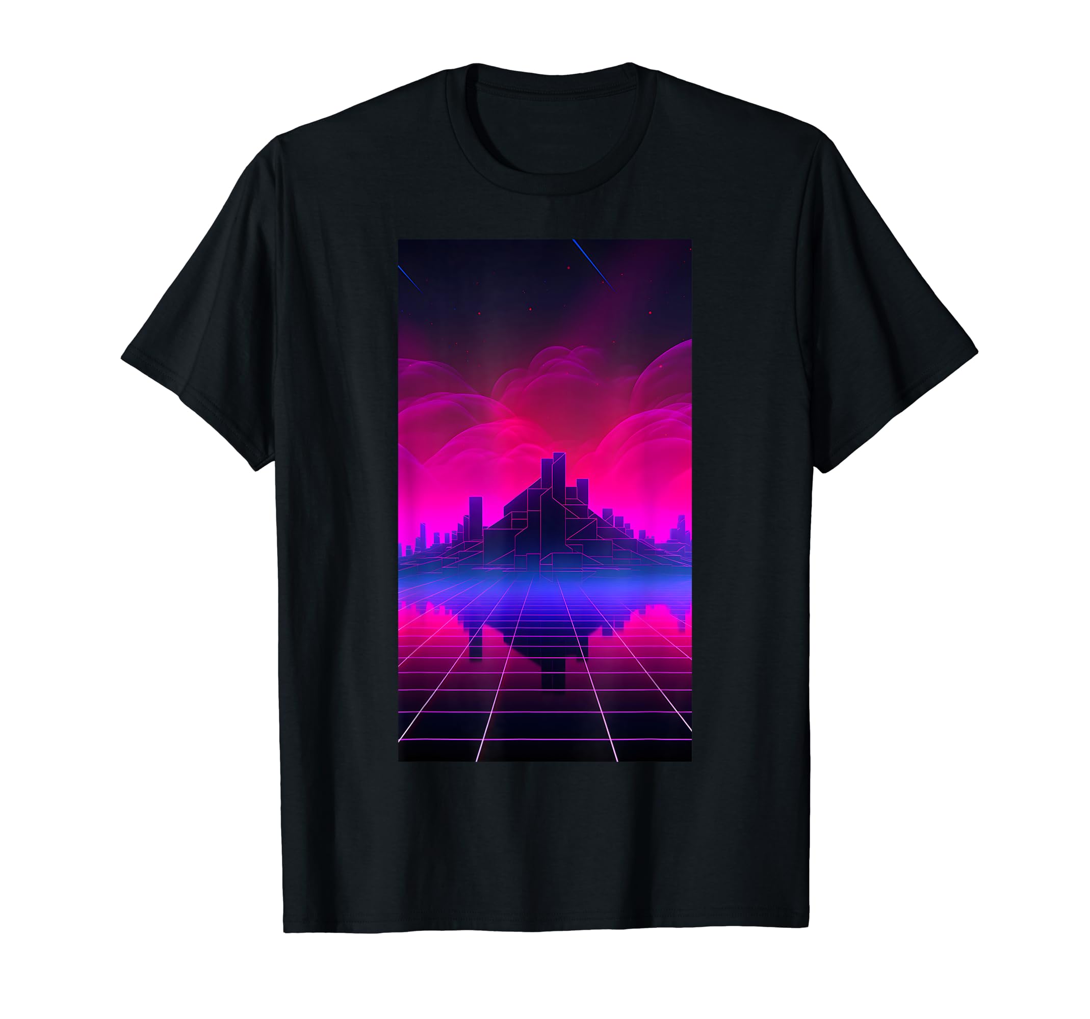 Retrowave 80S Vaporwave Synthwave T-Shirt - Casual Everyday Wear Men Women - T-Shirt, Sweatshirt, Hoodie