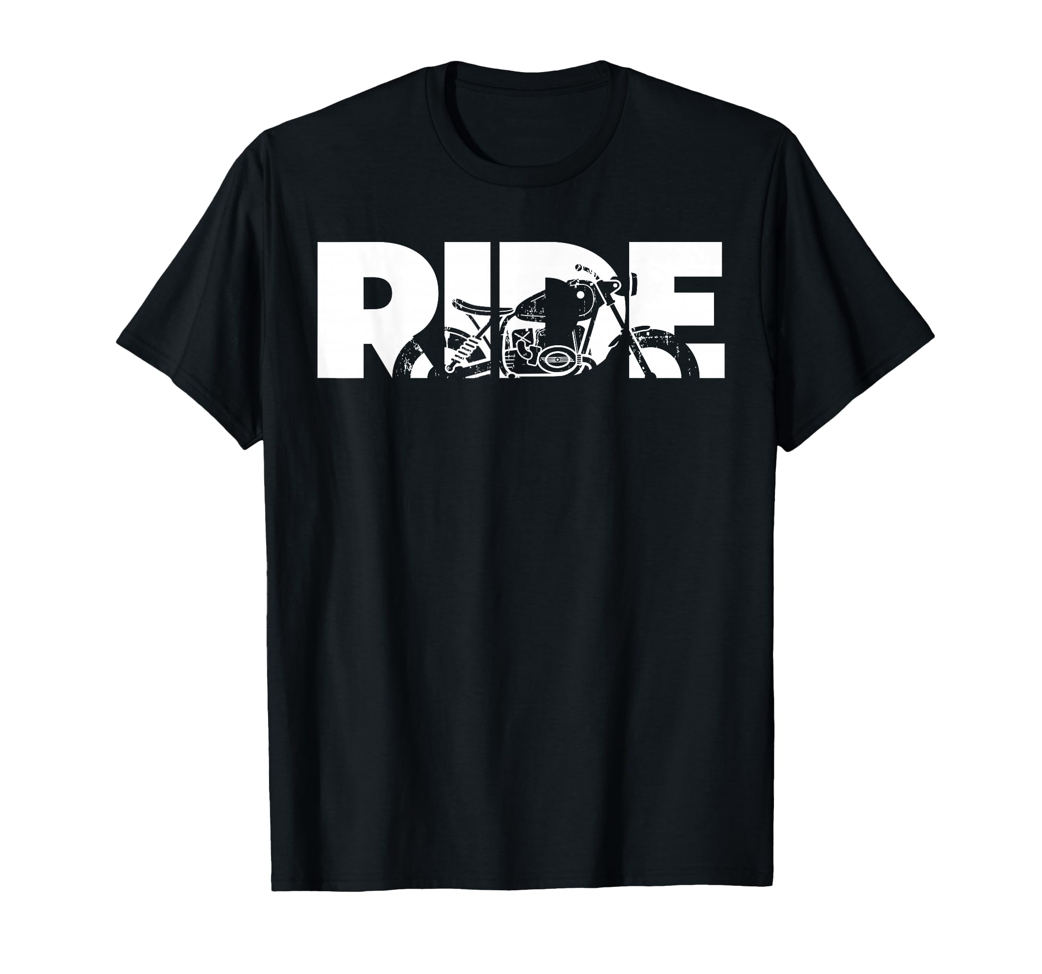 Ride Motorcycle Motorcycle T-Shirt - Trendy Graphic for Adults - T-Shirt, Sweatshirt, Hoodie