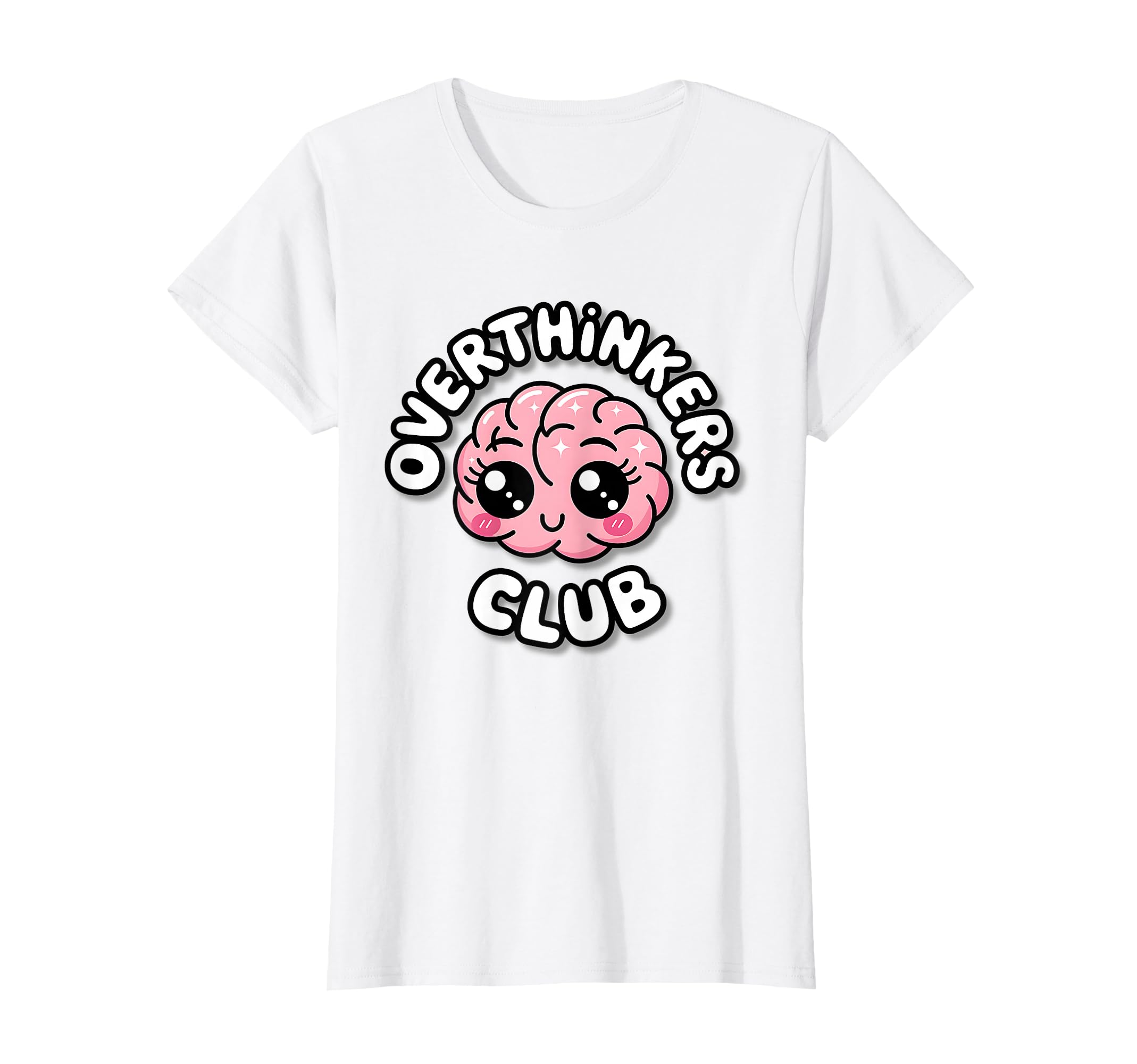 Womens Overthinkers Club Mental Health T-Shirt - Trendy Graphic Unisex - T-Shirt, Sweatshirt, Hoodie