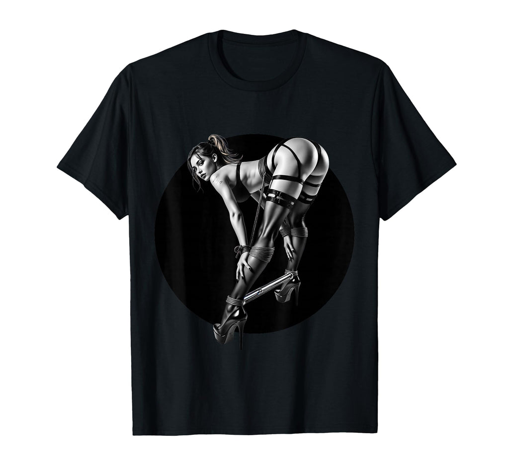 Hot Sexy Shibari Ropes V2 T-Shirt - Minimalist Print Men Women - T-Shirt, Sweatshirt, Hoodie