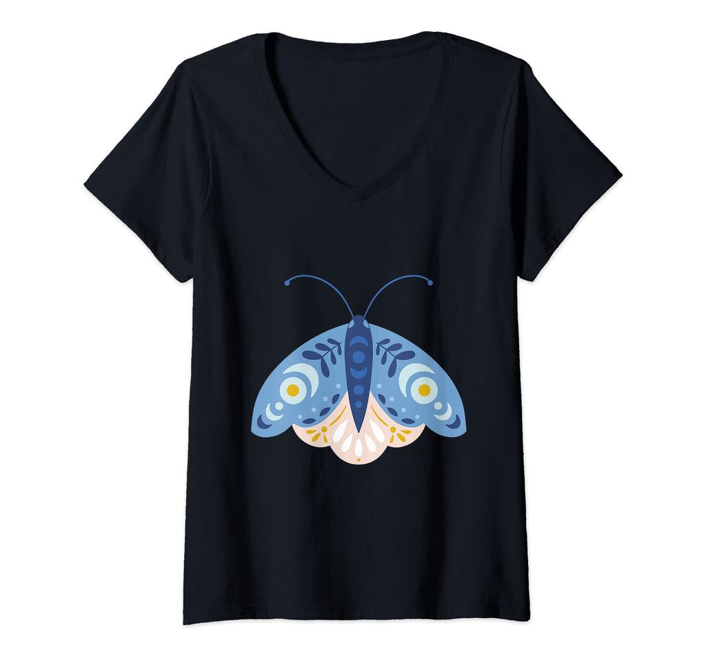 Womens Crafty Moth Goth Horror T-Shirt - Trendy Graphic for Adults - T-Shirt, Sweatshirt, Hoodie