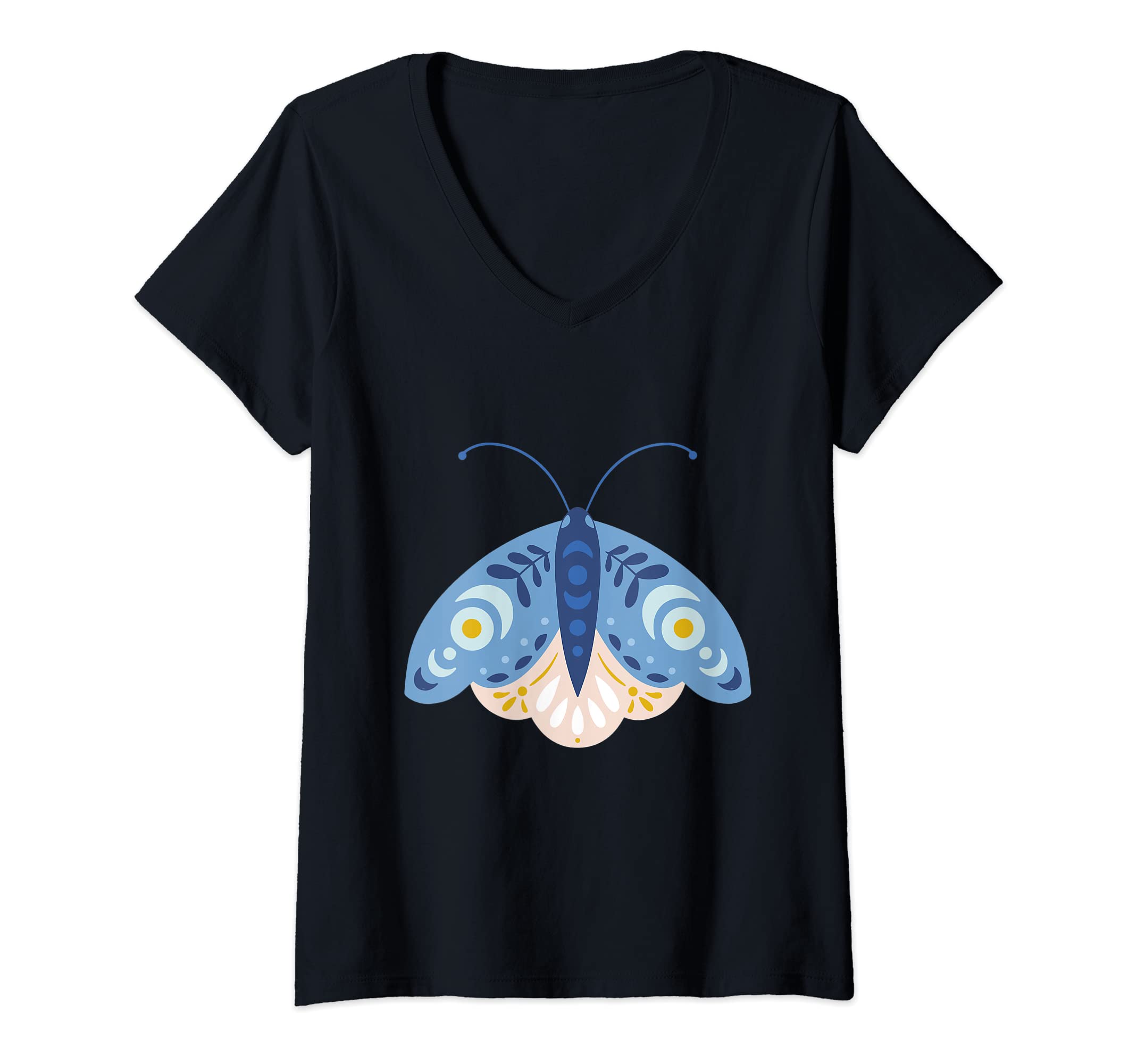 Womens Crafty Moth Goth Horror T-Shirt - Trendy Graphic for Adults - T-Shirt, Sweatshirt, Hoodie